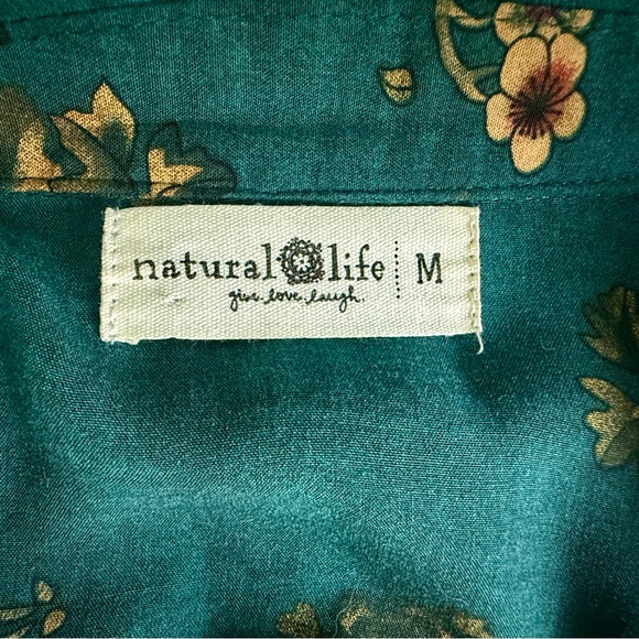 Natural Life Ansley Woven Tunic Shirt Dress - Picture 8 of 9